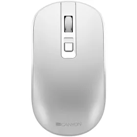   CANYON MW-18, 2.4GHz Wireless Rechargeable Mouse with Pixart sensor, 4keys, Silent switch for right/left keys,Add NTC DPI: 800/1200/1600, Max. usage 50 hours for one time full charged, 300mAh ...