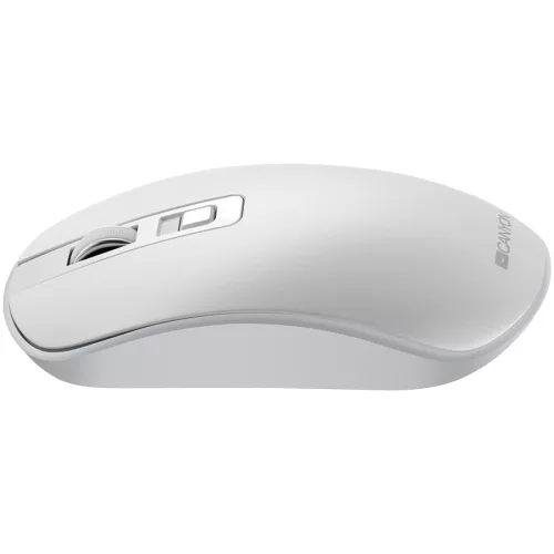 CANYON MW-18, 2.4GHz Wireless Rechargeable Mouse with Pixart sensor, 4keys, Silent switch for right/left keys,Add NTC DPI: 800/1200/1600, Max. usage 50 hours for one time full charged, 300mAh ...