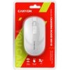 CANYON MW-18, 2.4GHz Wireless Rechargeable Mouse with Pixart sensor, 4keys, Silent switch for right/left keys,Add NTC DPI: 800/1200/1600, Max. usage 50 hours for one time full charged, 300mAh ...