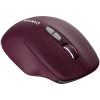 CANYON MW-21, 2.4 GHz Wireless mouse ,with 7 buttons, DPI 800/1200/1600, Battery: AAA*2pcs,Burgundy Red,72*117*41mm, 0.075kg