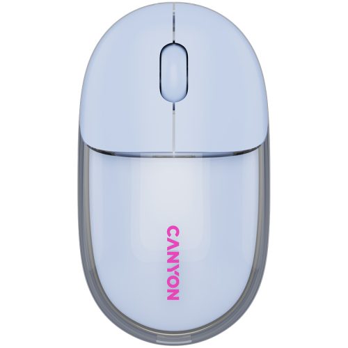 CANYON mouse OnClick 24 BT/ Wireless Transparent/Blue