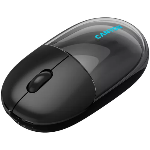 CANYON mouse OnClick 24 BT/ Wireless Transparent/Black