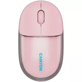 CANYON mouse OnClick 24 BT/ Wireless Transparent/Pink