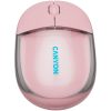 CANYON mouse OnClick 24 BT/ Wireless Transparent/Pink