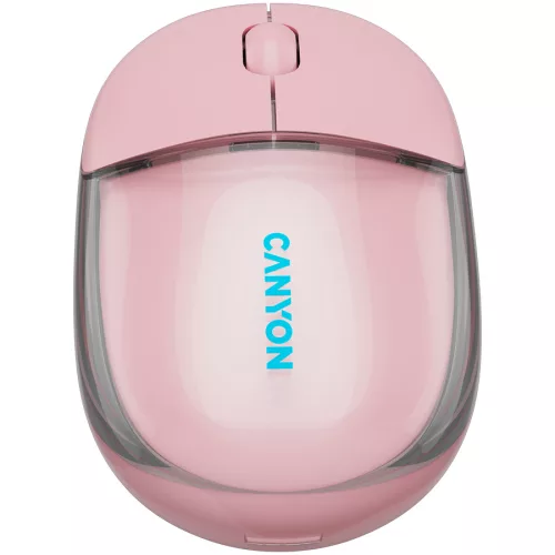 CANYON mouse OnClick 24 BT/ Wireless Transparent/Pink