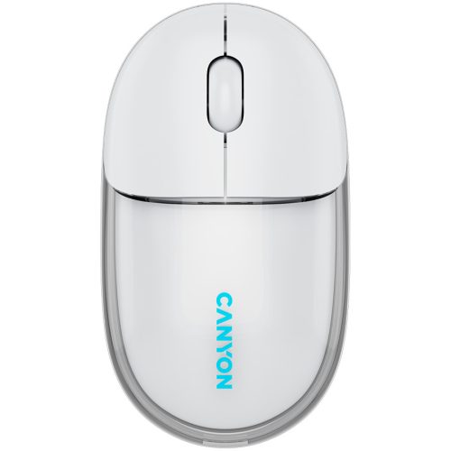 CANYON mouse OnClick 24 BT/ Wireless Transparent/White
