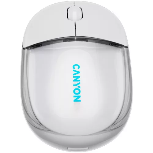CANYON mouse OnClick 24 BT/ Wireless Transparent/White