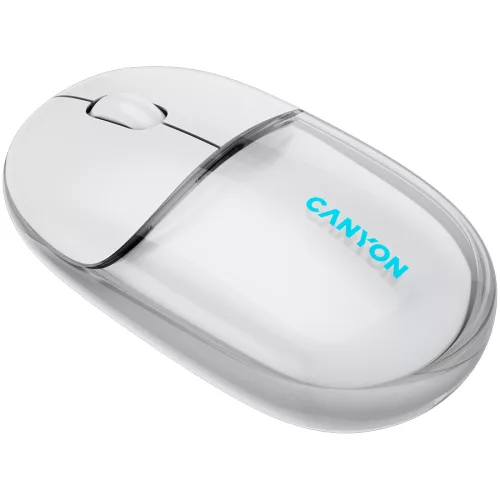 CANYON mouse OnClick 24 BT/ Wireless Transparent/White