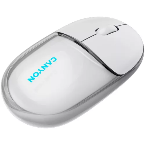 CANYON mouse OnClick 24 BT/ Wireless Transparent/White