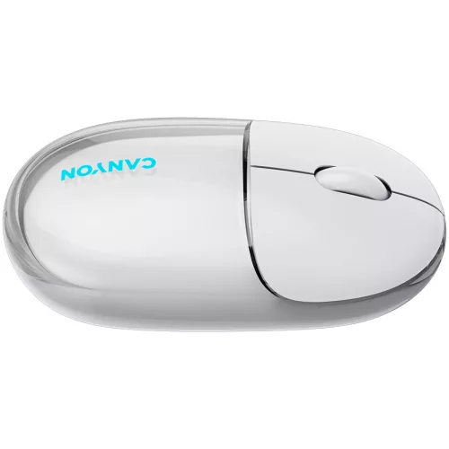 CANYON mouse OnClick 24 BT/ Wireless Transparent/White