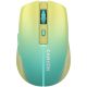 CANYON MW-44, 2 in 1 Wireless optical mouse with 8 buttons, DPI 800/1200/1600, 2 mode(BT/ 2.4GHz), 500mAh Lithium battery,7 single color LED light , Yellow-Blue(Gradient), cable length 0.8m, 1...