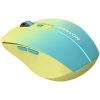 CANYON MW-44, 2 in 1 Wireless optical mouse with 8 buttons, DPI 800/1200/1600, 2 mode(BT/ 2.4GHz), 500mAh Lithium battery,7 single color LED light , Yellow-Blue(Gradient), cable length 0.8m, 1...