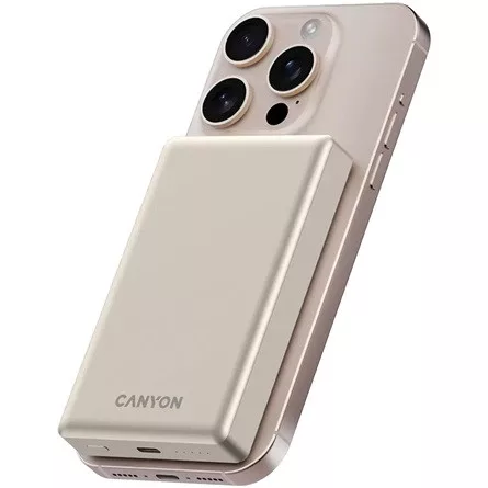 CANYON power bank OnPower 510 slim Magsafe 10000 mAh PD20W Beige