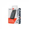 CANYON magnetic power bank OnPower 511 PD20W 10000mAh Aluminium Interstellar Black