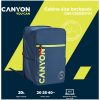 CANYON CSZ-02, cabin size backpack for 15.6'' laptop,polyester,navy