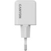 CANYON charger CU20AC GaN 20W 1xPD 1xQC EU White