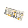 CANYON keyboard HKB-W03 EN/HU AAA Wireless Beige