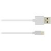 CANYON MFI-1 CNS-MFICAB01W Ultra-compact MFI Cable, certified by Apple, 1M length, 2.8mm , White color