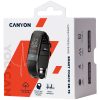 CANYON Smart Coach SB-75, Smart Band, colorful 0.96inch TFT, ECG+PPG function, IP67 waterproof, multi-sport mode, compatibility with iOS and android, battery 105mAh, Black, host: 55*19.5*12mm,...