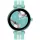 CANYON Semifreddo SW-61, Rtl8762dt, 1.19'' Amoled 390x390px, oncell TP, 192KB RAM, 3.7V 190mAh battery, Green alumunum alloy case middle frame+plastic bottom case+green and white silicone stra...