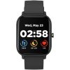CANYON Wildberry SW-74, Smart watch, 1.3inches TFT full touch screen, Zinic+plastic body, IP67 waterproof, multi-sport mode, compatibility with iOS and android, black body with black silicon b...