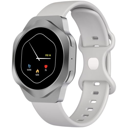 CANYON Smart Watch Hexagon 88 BT-CALL Silver