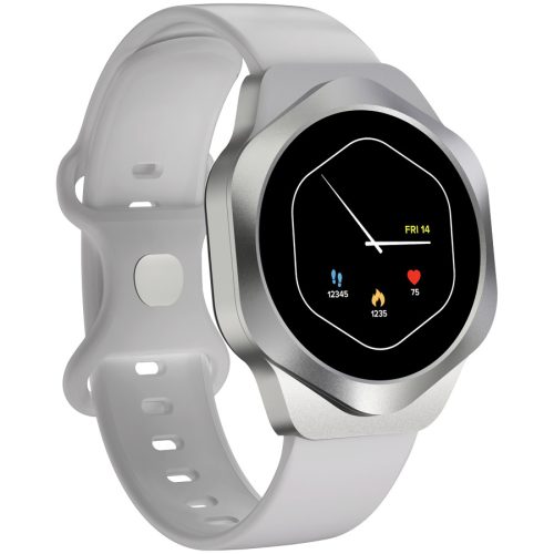 CANYON Smart Watch Hexagon 88 BT-CALL Silver