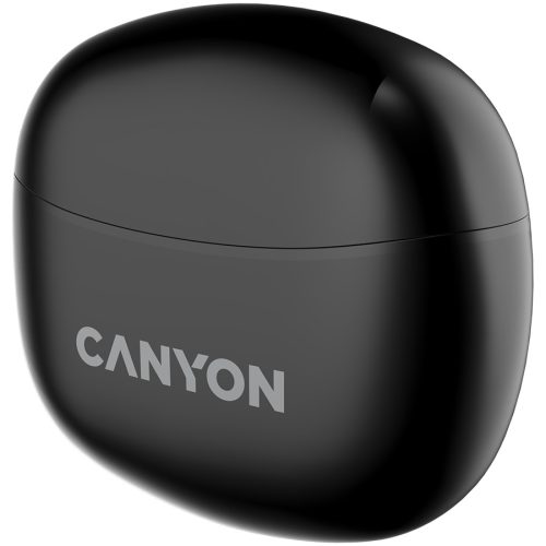 Canyon TWS-5 Bluetooth headset, with microphone, BT V5.3 JL 6983D4, Frequence Response:20Hz-20kHz, battery EarBud 40mAh*2+Charging Case 500mAh, type-C cable length 0.24m, size: 58.5*52.91*25.5...