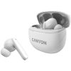 CANYON TWS-8, Bluetooth headset, with microphone, with ENC, BT V5.3 BT V5.3 JL 6976D4, Frequence Response:20Hz-20kHz, battery EarBud 40mAh*2+Charging Case 470mAh, type-C cable length 0.24m, Si...