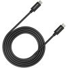 CANYON UC-42, USB4 TYPE-C to TYPE-C cable assembly 20G 2m 5A 240W(ERP) with E-MARK, CE, ROHS, black