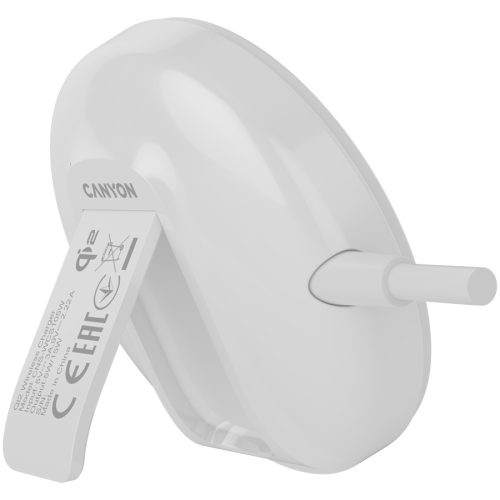 CANYON wireless charger WS-105 15W Qi2 White