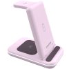 CANYON wireless charger WS-304 15W 2in1  Iced Pink