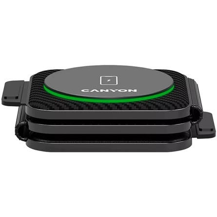 CANYON wireless charger WS-305 15W 3in1 Foldable Black