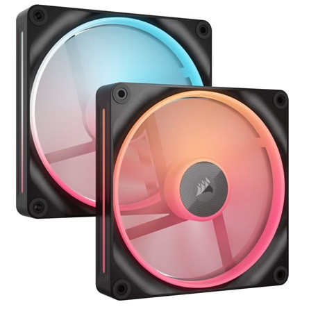 Corsair iCUE LINK LX140-R RGB rendszerhűtő ventilátor kit fekete