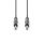 Nedis COTH23020GY50 félprofi audio kábel, 2 x 6,35mm sztereo jack dugó, hossz 5m, rugalmas