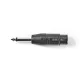 Nedis COTP15940BK 6,35 Jack dugó - 3P XLR aljzat adapter