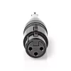 Nedis COTP15940BK 6,35 Jack dugó - 3P XLR aljzat adapter