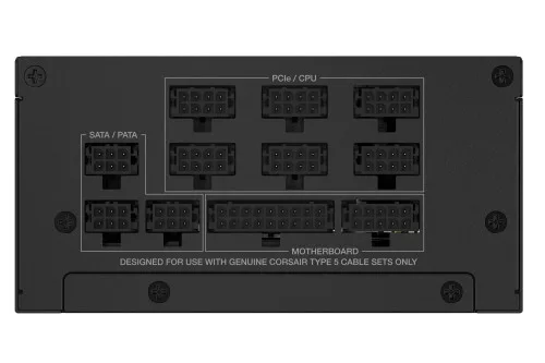 Corsair SF Series (2024), SF1000, 1000 Watt, SFX, 80 PLUS Platinum, Fully Modular Power