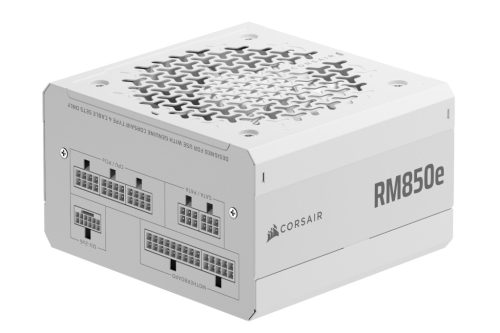 Corsair RM850e White RMe 850 Watt Cybenetics Gold moduláris tápegység, fehér