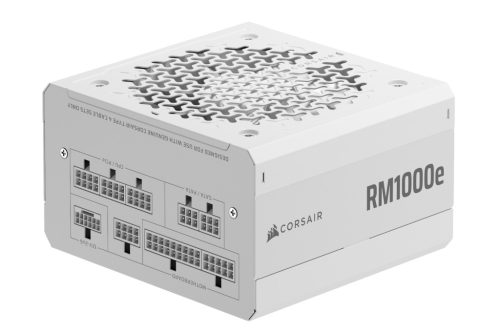 Corsair RM1000e White RMe 1000 Watt Cybenetics Gold moduláris tápegység, fehér