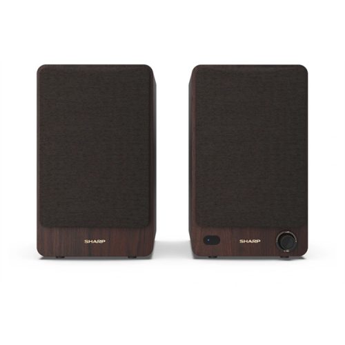 SHARP CP-SS30BR 2.0 Polchangszóró, 60W, USB/Bluetooth, Barna