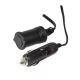 LogiLink J563 12V cigarettagyújtó  M/F tápkábel 2m fekete