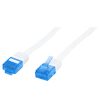 LogiLink CP0133 Cat5e lapos patch kábel - Fehér - 0,5m