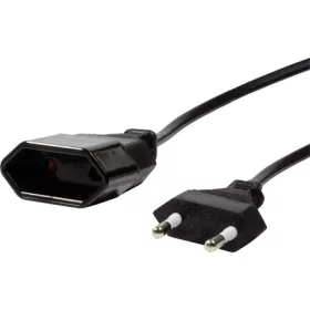   LogiLink CP123 1db villásdugó CEE 7/16 (EU) hosszabbító 2m fekete