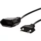 LogiLink CP123 1db villásdugó CEE 7/16 (EU) hosszabbító 2m fekete