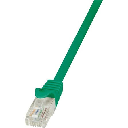 LogiLink RJ45 CAT6 UTP M/M adatkábel 1.5m zöld