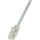 LogiLink Econline RJ45 CAT6 U/UTP -> RJ45 CAT6 U/UTP M/M adatkábel 15m szürke
