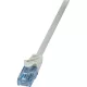 LogiLink RJ45 CAT6A UTP - RJ45 CAT6A UTP M/M adatkábel 3m szürke
