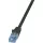 LogiLink Econline RJ45 CAT6 U/UTP -> RJ45 CAT6 U/UTP M/M adatkábel 10m fekete