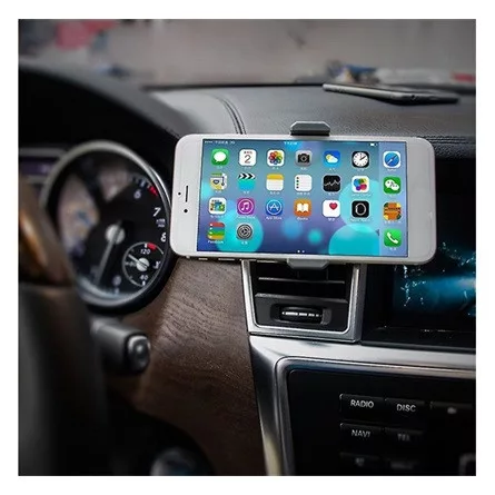 HOCO CPH01 autós tartó szellőzőre, 5.5" méret, FEKETE